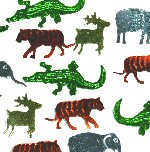 Jungle Animals Confetti