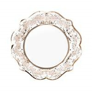 Party Porcelain Rose Gold Plate