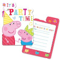 Peppa Pig invites