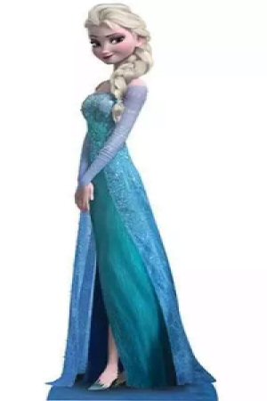 Frozen Elsa Star Cut Out