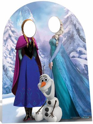 Frozen Stand-In Child Sized Cardboard Cut Out