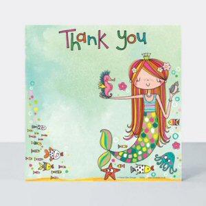 Mermaid Thank you cards