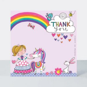 Unicorn Thank you cards