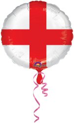 St Georges foil balloon