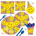 Emoji Smiley Face partyware