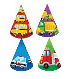 Party wheels shaped hats