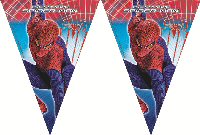 The Amazing Spiderman Die-cut Flag Banner  