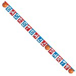 Basketball party jointed banner 