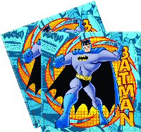 Batman Superhero Napkins Two-Ply Paper 33x33cm 