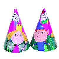 Ben and Holly Party Hats