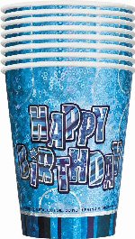 Glitz party blue  Party cups