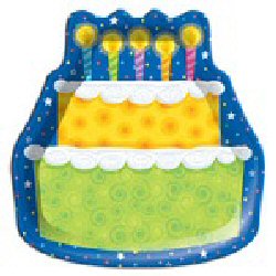 Birthday Cake Shaped party supplies by Partyplus Ltd