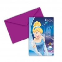 Cinderella Invitations and Envelopes