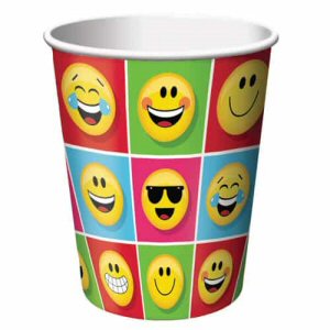 Emoji Designs Paper Cup 266ml