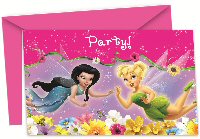 Fairies Springtime Invitations and Envelopes