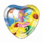 Fairy heart shaped plates