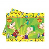 Phineas And Ferb Plastic Tablecover