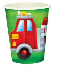 Fire Engine party supplies cups