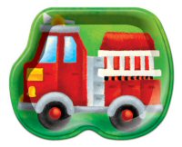 Fire Engine party supplies shaped plates
