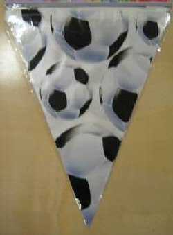 football party banner bunting