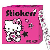 Hello Kitty boxes of stickers