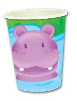 Hippo party cups
