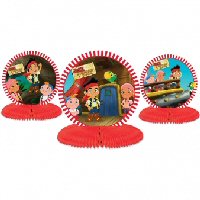 Jake and the Neverland Pirates 3 Mini Centrepeices