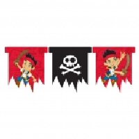 Jake and the Neverlands Pirates Flag Banner
