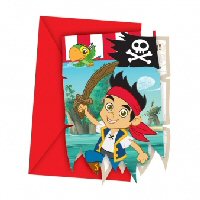 Jake and the Neverlands Pirates Invitations & Envelopes 