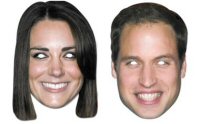Kate & Wills masks