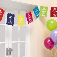 Keep Calm and Party Bunting