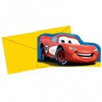 Cars Supercharged invites from Disney's Pixar am
