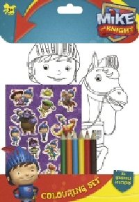 Mike the Knight colouring set