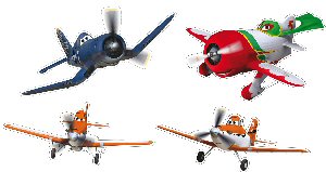 Planes 30cm cutouts