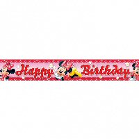 Minnie Mouse party  banner am