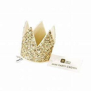 Mix and Match Gold Glitter Crown