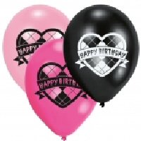 Monster High party latex balloons