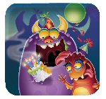 Monster mania party plates 425102