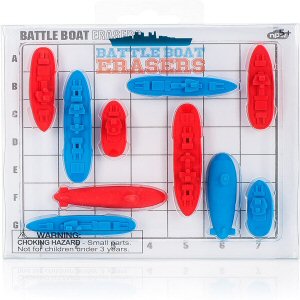 Battleboat Erasers Classic Battleships