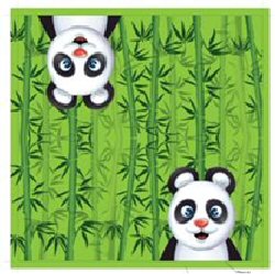 Panda napkins