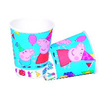 Peppa Pig Blue Party cups