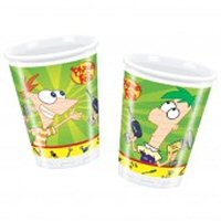 Phineas and Ferb Paper cups