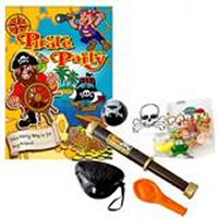 Filled Pirate party bag
