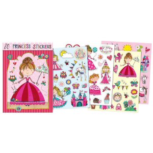 80 Princess Stickers Book