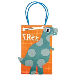 Roarrrr Dinosaur Party loot bags 