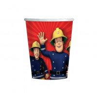 Fireman Sam party supplies cups