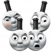 Thomas The Tank Engine masks 