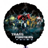 Transformers Prime black foil balloon