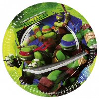 Teenage Mutant Ninja Turtles Paper Plates 23cm 