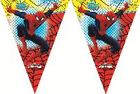The Ultimate Spiderman Die-cut Flag Banner 9 flags